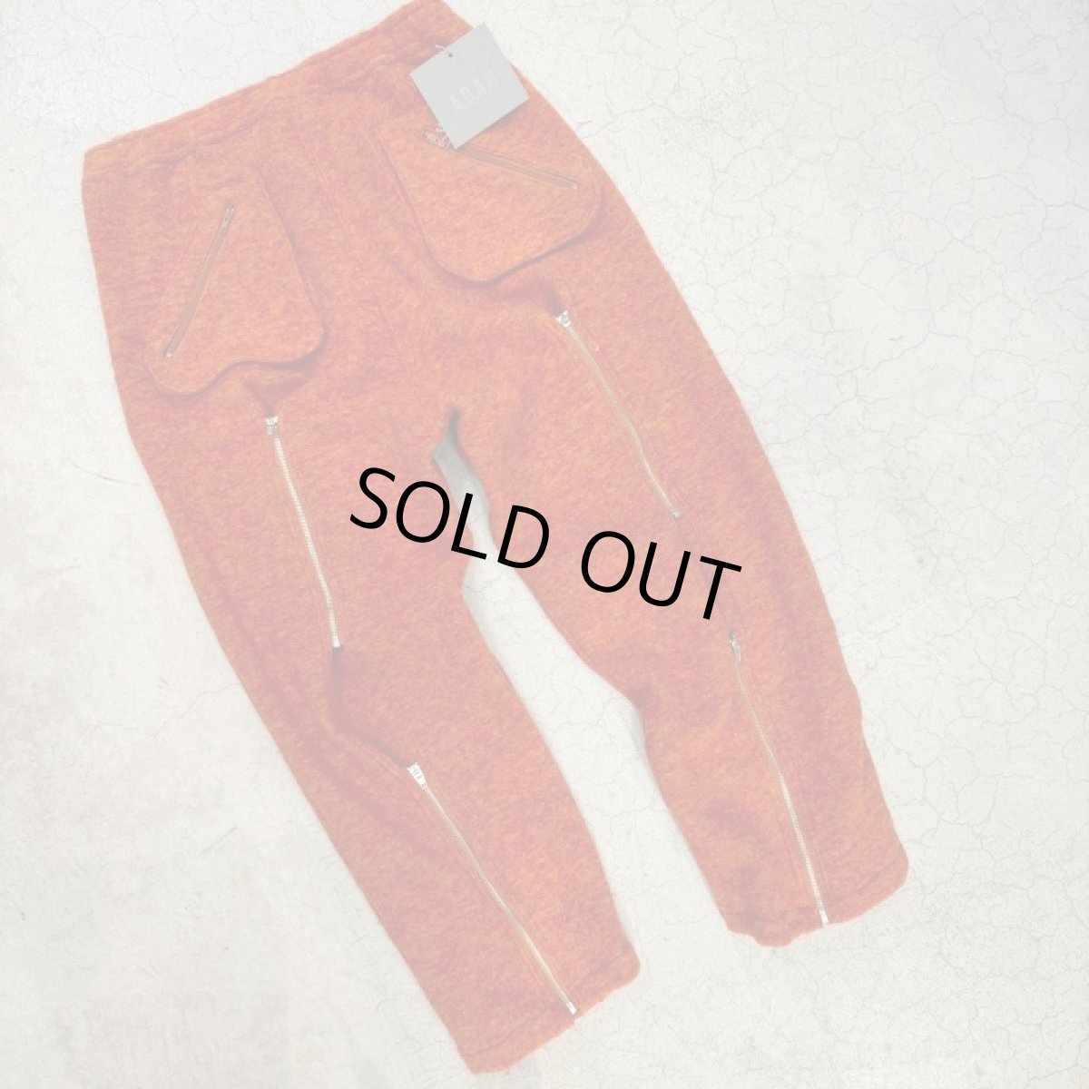 画像5: 【2色展開】A.D.A.N WOOL BONDAGE PANTS (5)