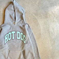 画像2: -TACOMA FUJI  RECORDS- HOT DOG COLLEGE LOGO HOODIE (2)