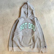 画像1: -TACOMA FUJI  RECORDS- HOT DOG COLLEGE LOGO HOODIE (1)