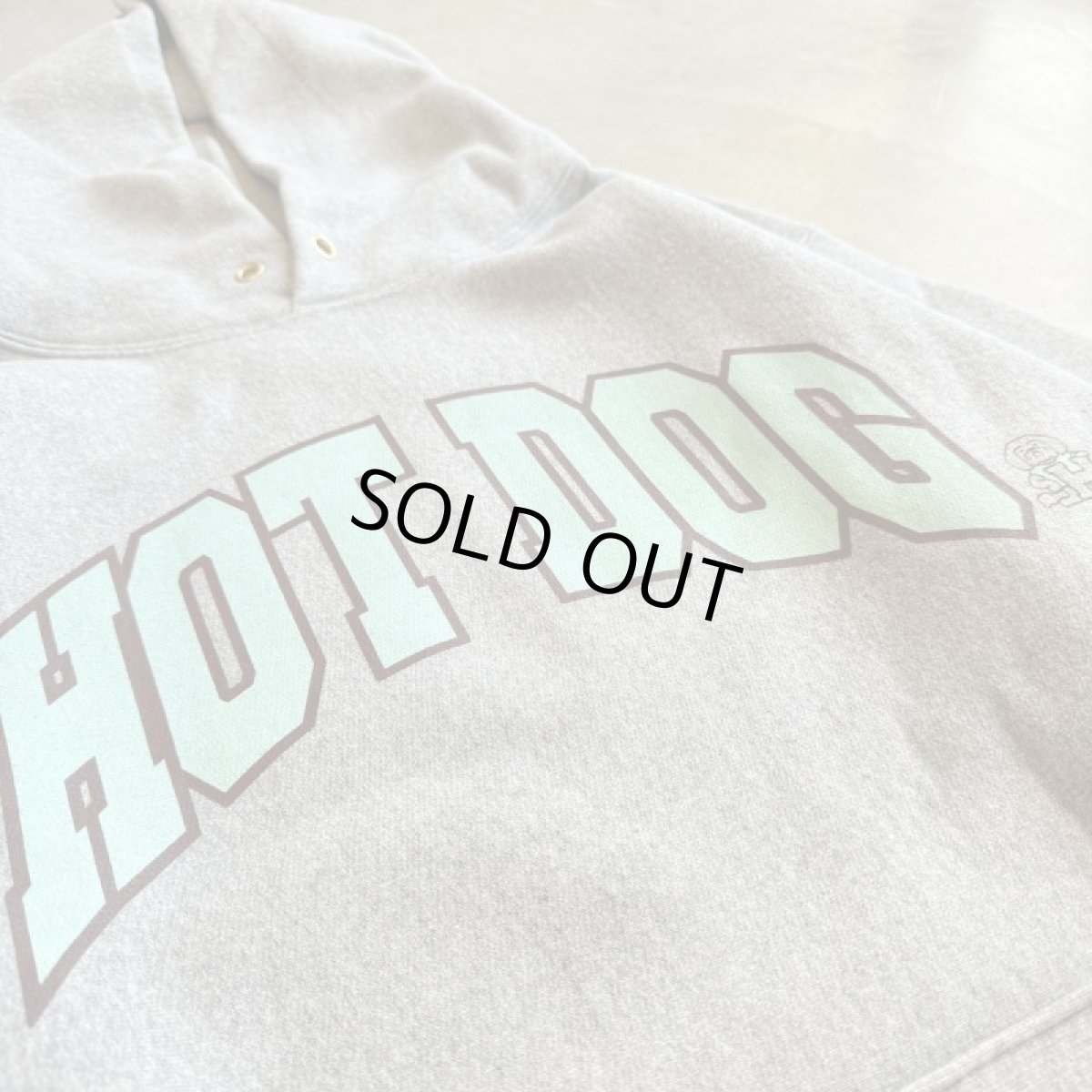 画像4: -TACOMA FUJI  RECORDS- HOT DOG COLLEGE LOGO HOODIE (4)