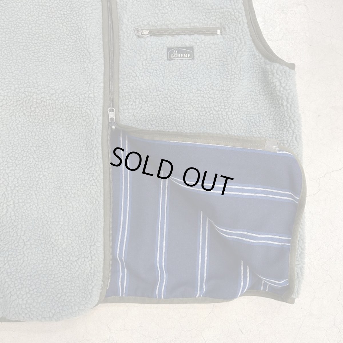 画像3: -GOHEMP/ゴーヘンプ- BROWN LODGE VEST (3)