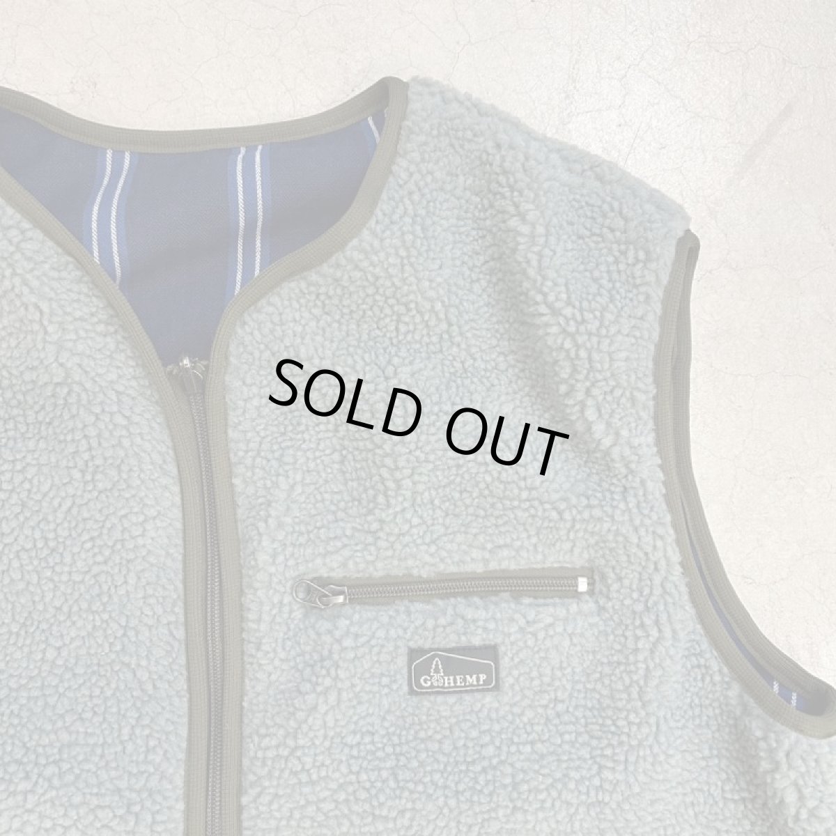 画像2: -GOHEMP/ゴーヘンプ- BROWN LODGE VEST (2)