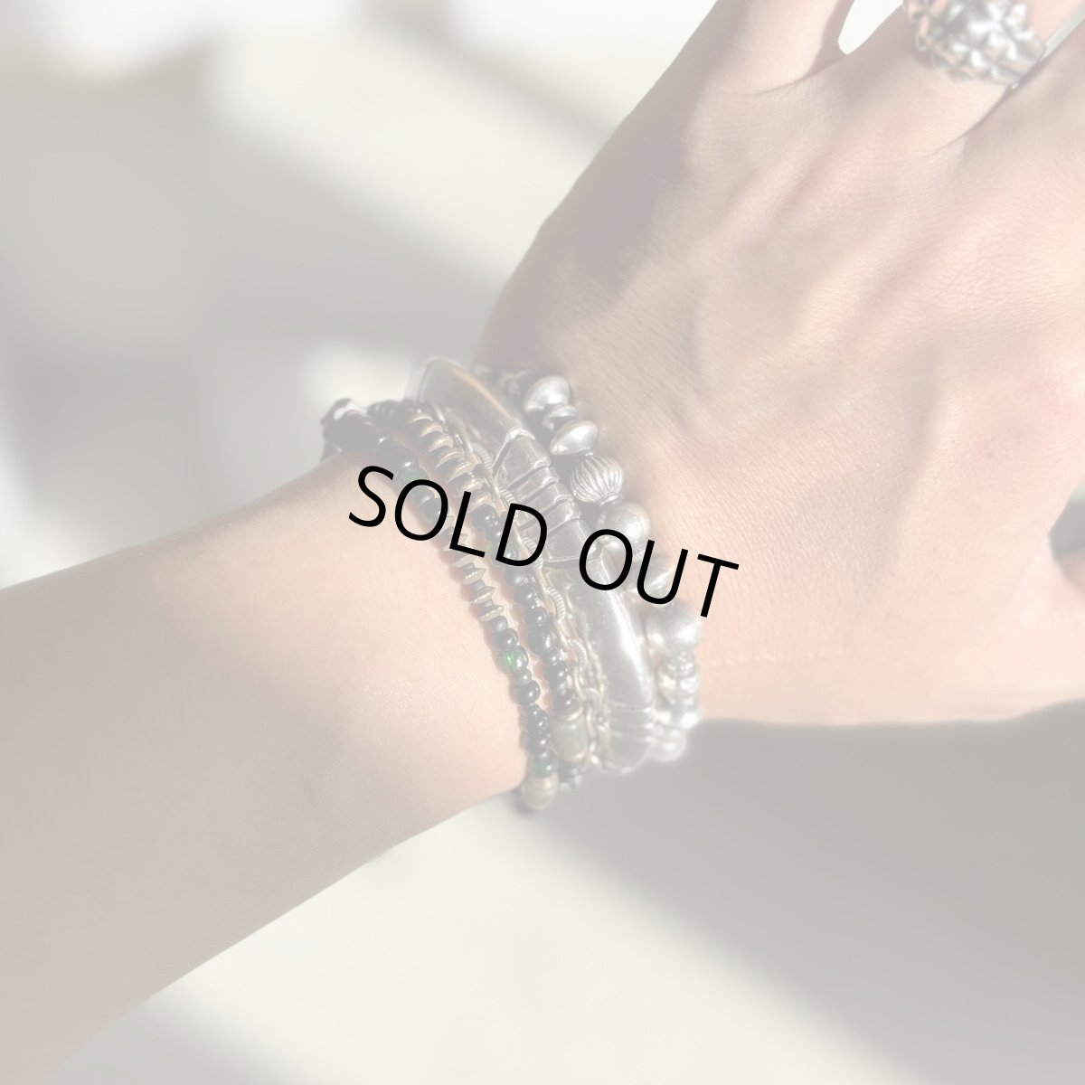 画像2: 【Mel.】2way Necklace Random series Black x Green (2)