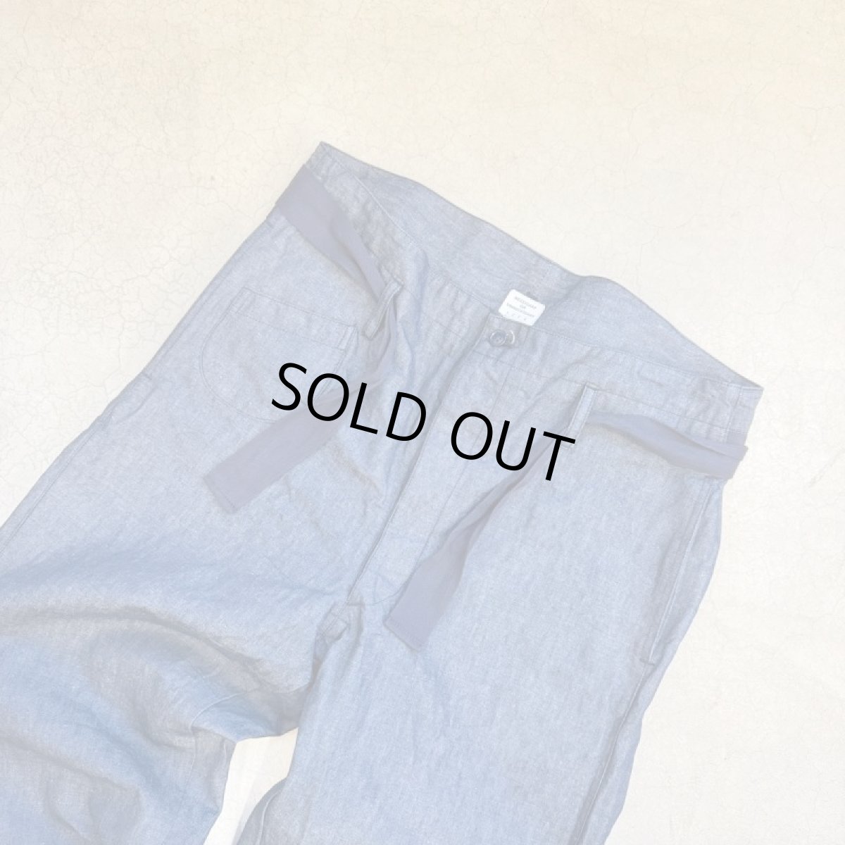 画像10: -NECESSARY or UNNECESSARY- TETSU TOP & PANTS (INDIGO) (10)