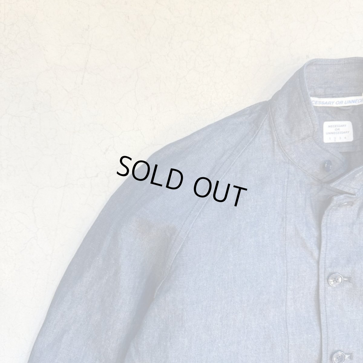 画像6: -NECESSARY or UNNECESSARY- TETSU TOP & PANTS (INDIGO) (6)