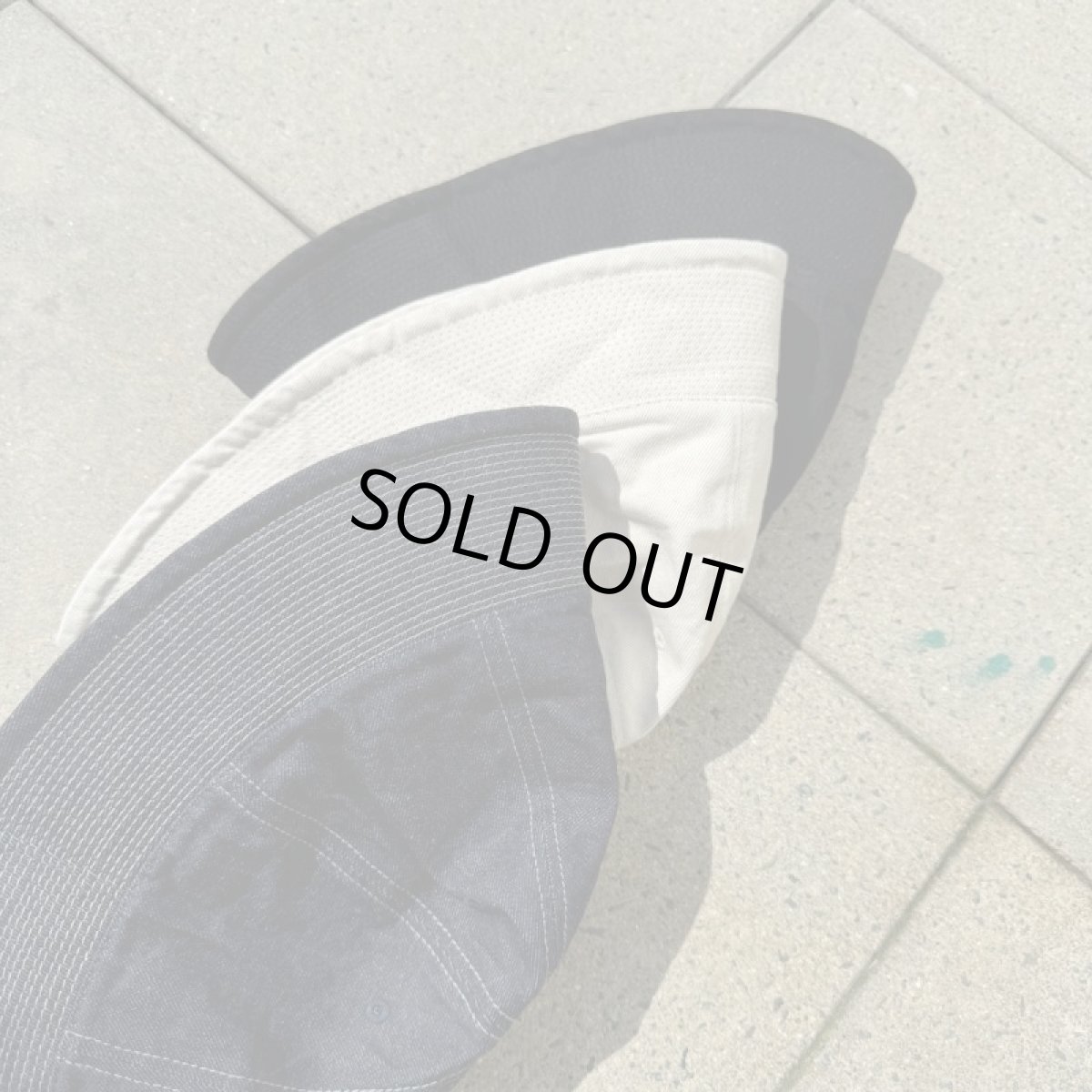 画像2: -HIGHER-  12oz DENIM SAILOR HAT(3色展開) (2)