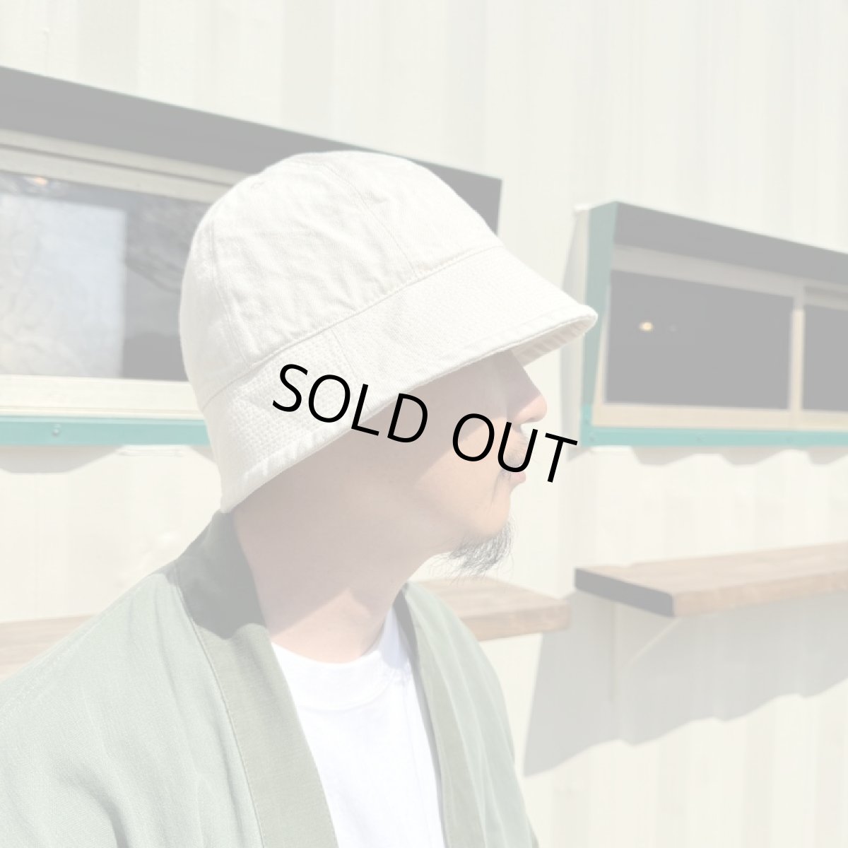 画像5: -HIGHER-  12oz DENIM SAILOR HAT(3色展開) (5)