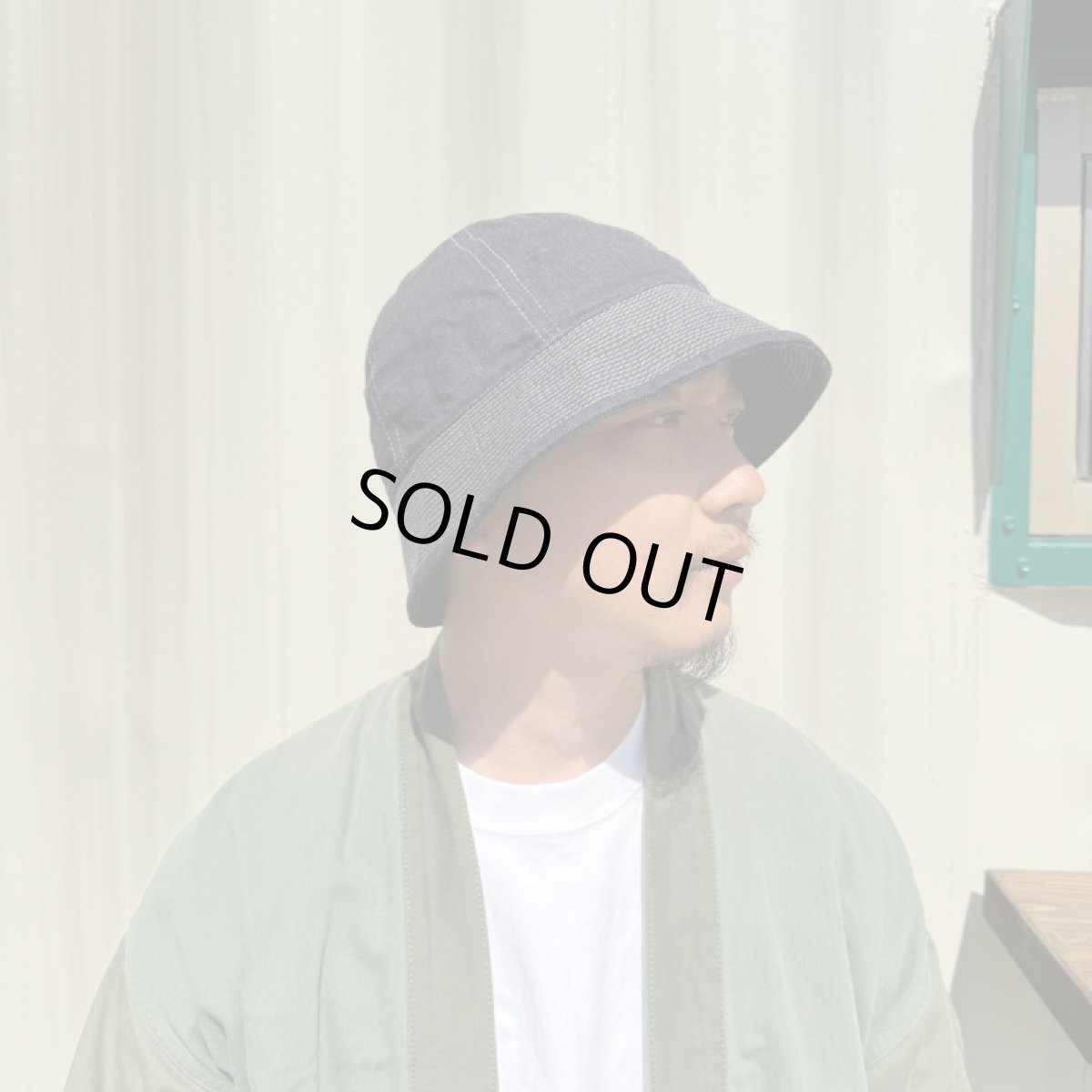 画像11: -HIGHER-  12oz DENIM SAILOR HAT(3色展開) (11)