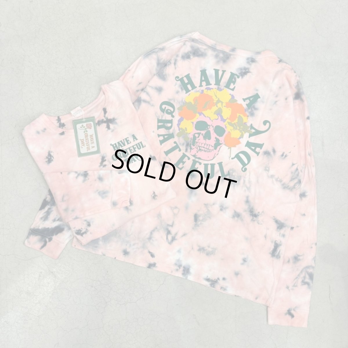 画像3: -HAVE A GRATEFUL DAY- L/S T-SHIRT -BERTHA (TIE DYE) (3)