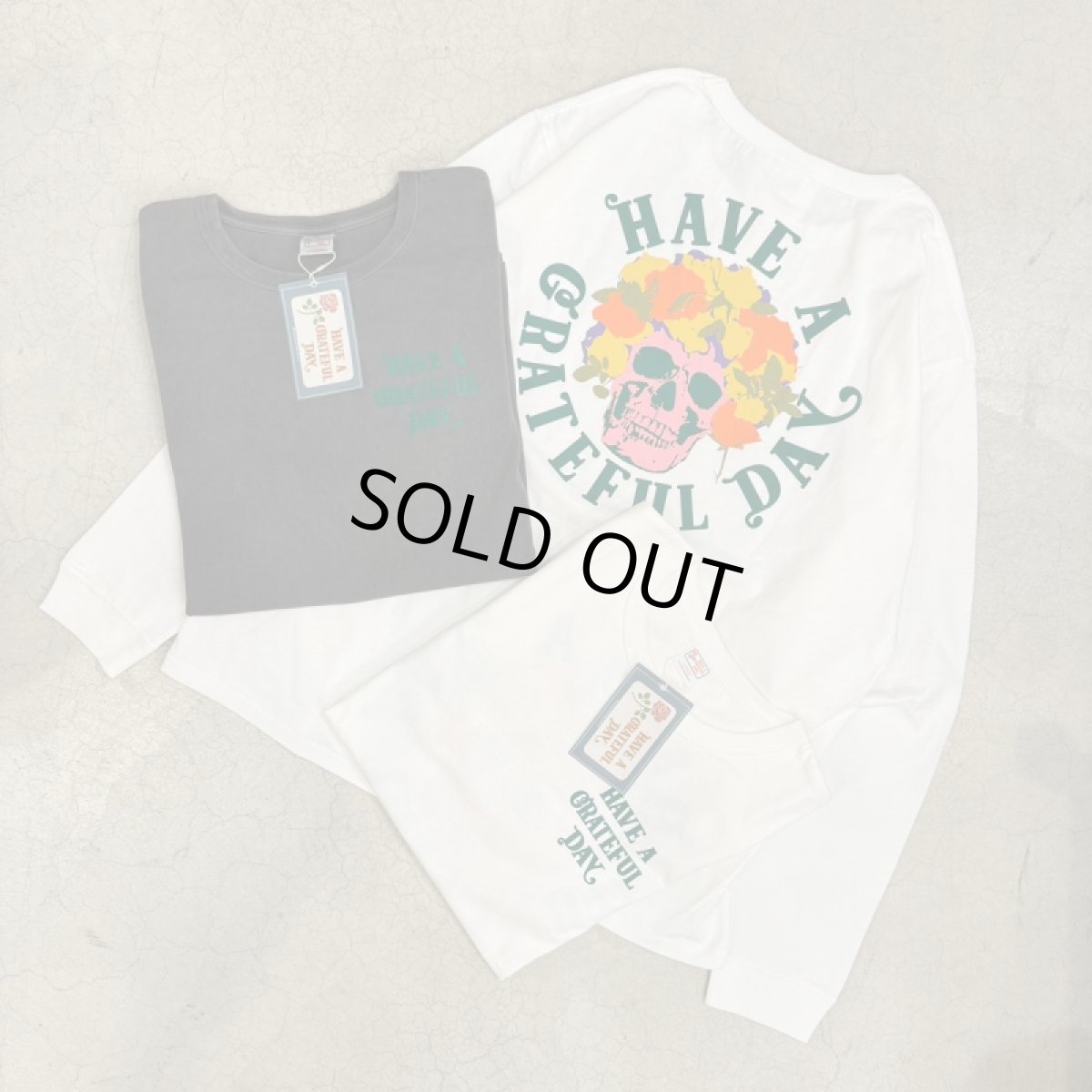 画像1: -HAVE A GRATEFUL DAY- L/S T-SHIRT -BERTHA (1)