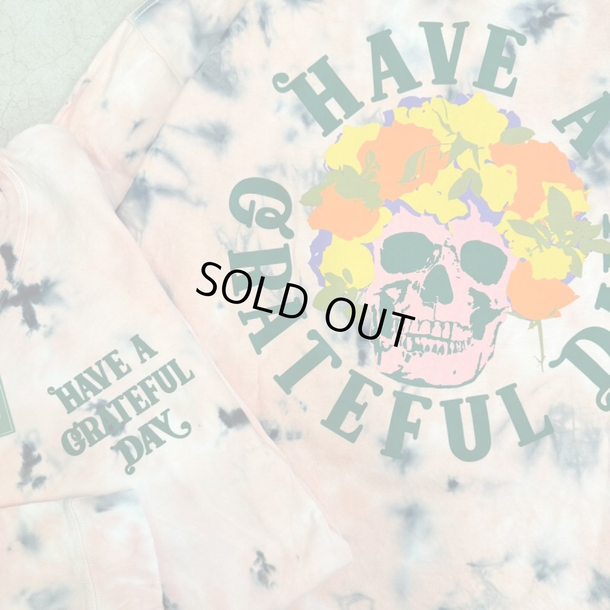 画像2: -HAVE A GRATEFUL DAY- L/S T-SHIRT -BERTHA (TIE DYE) (2)