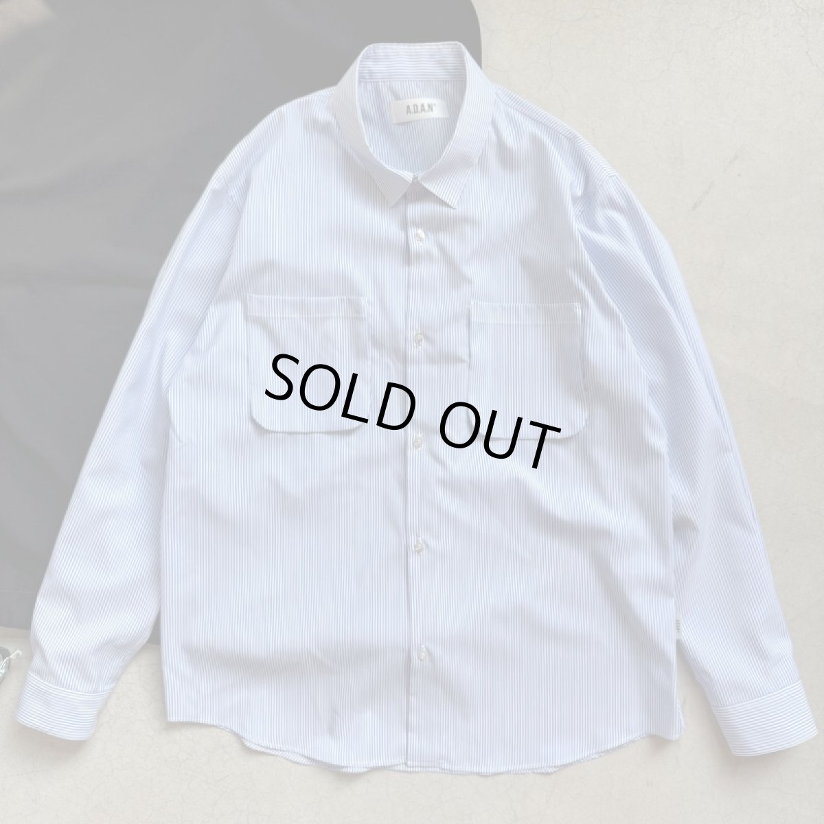 画像2: -A.D.A.N- 3D POC WALK SHIRTS (L/S) STRIPE (2)