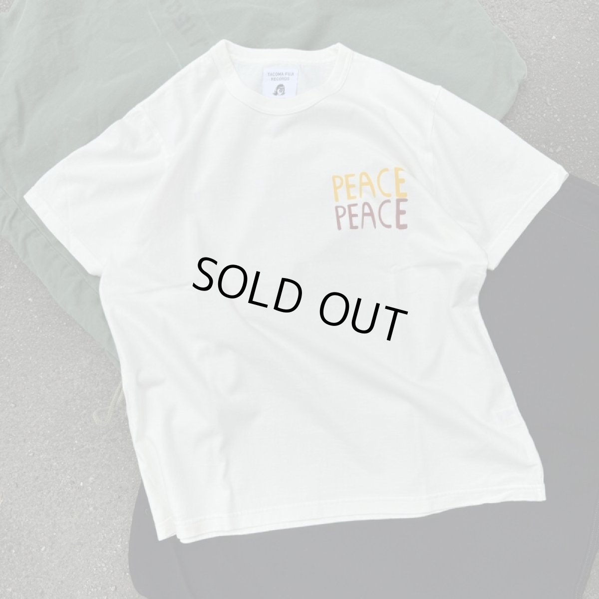 画像2: -TACOMA FUJI  RECORDS- PEACE Tee designed by James Ulmer (2)