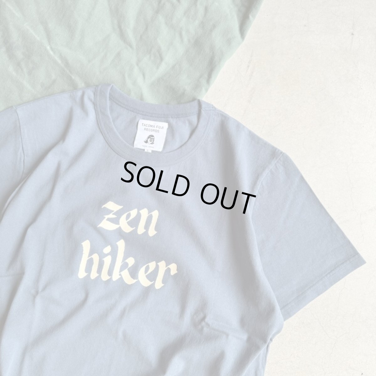 画像1: -TACOMA FUJI  RECORDS- ZEN HIKER by FERNAND WANG-TEA Tee designed by Jerry UKAI (1)