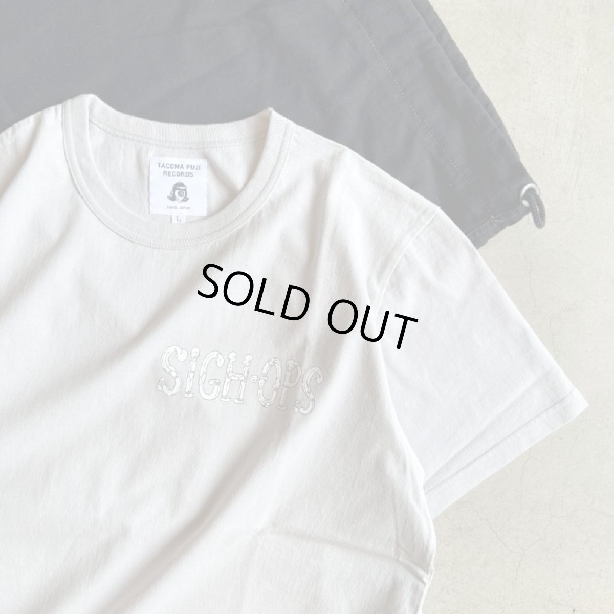 画像1: -TACOMA FUJI  RECORDS- SIGH OPS Tee designed by Jeff Ladouceur (1)