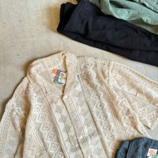 画像3: -HAVE A GRATEFUL DAY- WIDE LACE SHIRT (3)