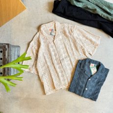 画像1: -HAVE A GRATEFUL DAY- WIDE LACE SHIRT (1)