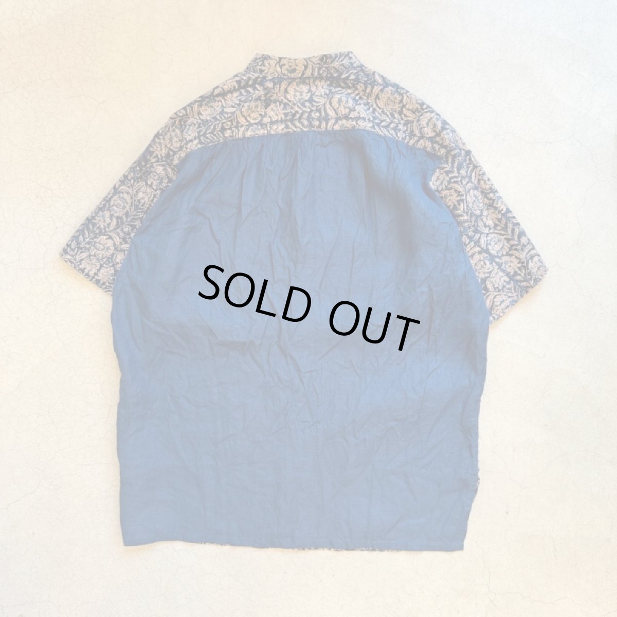 画像12: -GOHEMP ゴーヘンプ- NO COLLAR SHORT SLEEVE SHIRTS (12)