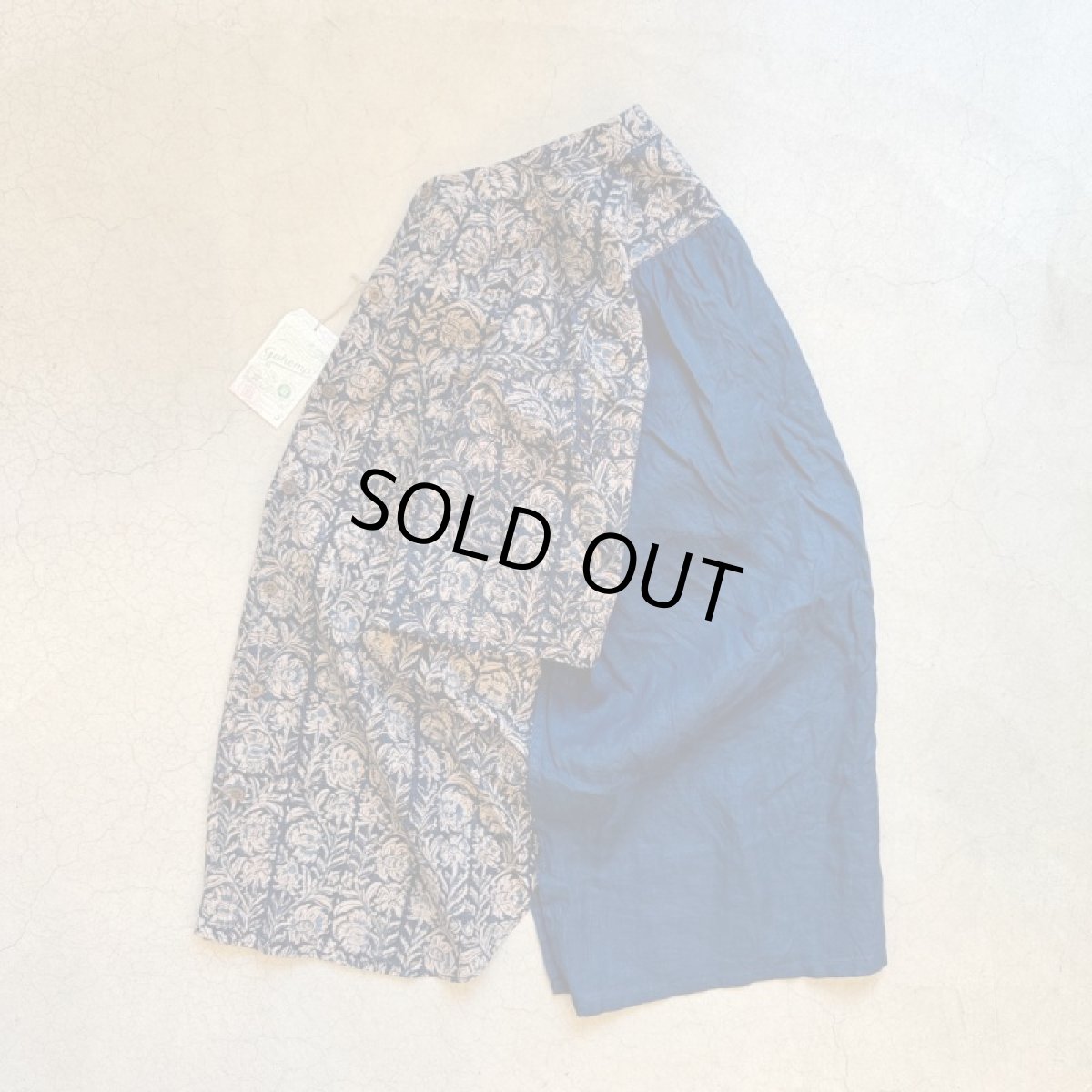 画像8: -GOHEMP ゴーヘンプ- NO COLLAR SHORT SLEEVE SHIRTS (8)