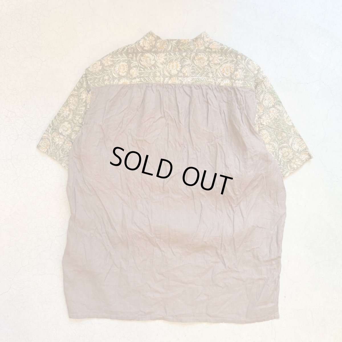 画像11: -GOHEMP ゴーヘンプ- NO COLLAR SHORT SLEEVE SHIRTS (11)