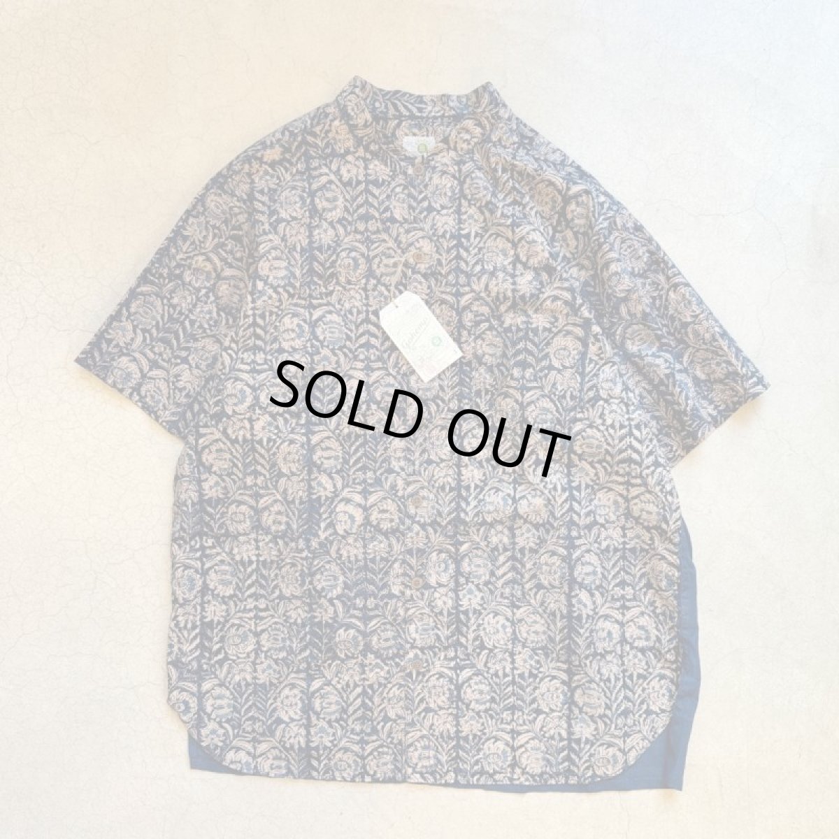 画像6: -GOHEMP ゴーヘンプ- NO COLLAR SHORT SLEEVE SHIRTS (6)