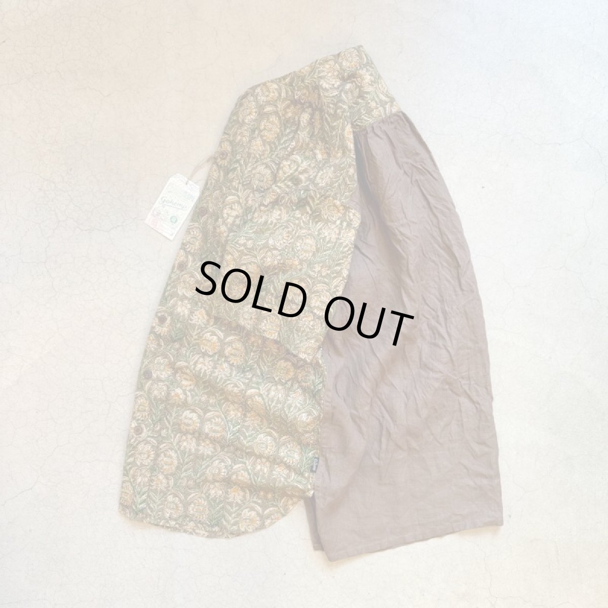 画像7: -GOHEMP ゴーヘンプ- NO COLLAR SHORT SLEEVE SHIRTS (7)