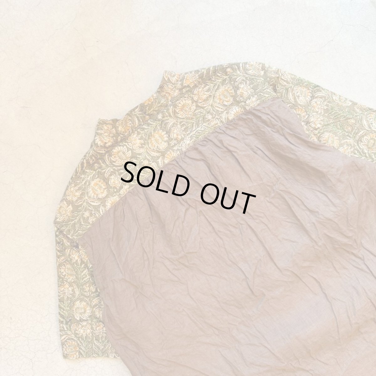 画像13: -GOHEMP ゴーヘンプ- NO COLLAR SHORT SLEEVE SHIRTS (13)