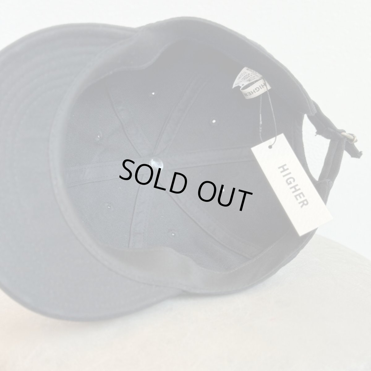 画像6: -HIGHER-  French oxford Cinch Buckle フレンチオックスフォード シンチバック キャップ (6)