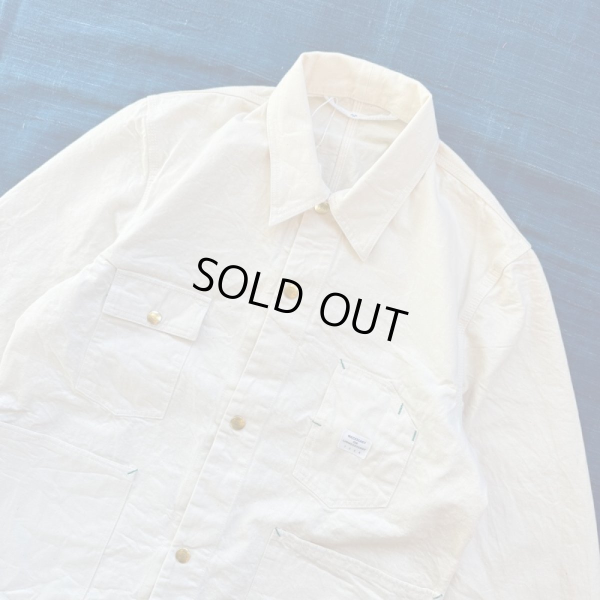 画像1: -N.O.U.N(Necessary or Unnecessary)- “COVERALL WHITE” (1)