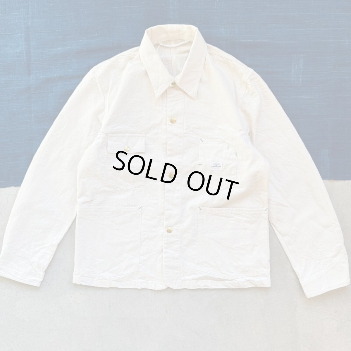 画像4: -N.O.U.N(Necessary or Unnecessary)- “COVERALL WHITE” (4)