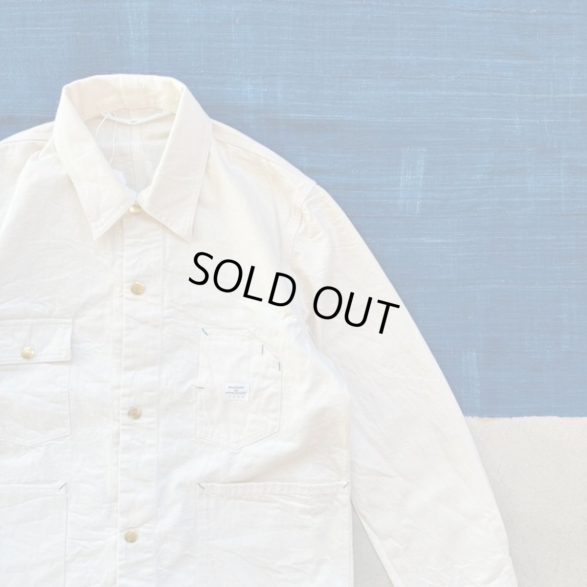 画像3: -N.O.U.N(Necessary or Unnecessary)- “COVERALL WHITE” (3)