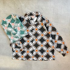 画像1: -HAVE A GRATEFUL DAY- OPEN COLLAR L/S SHIRT (1)