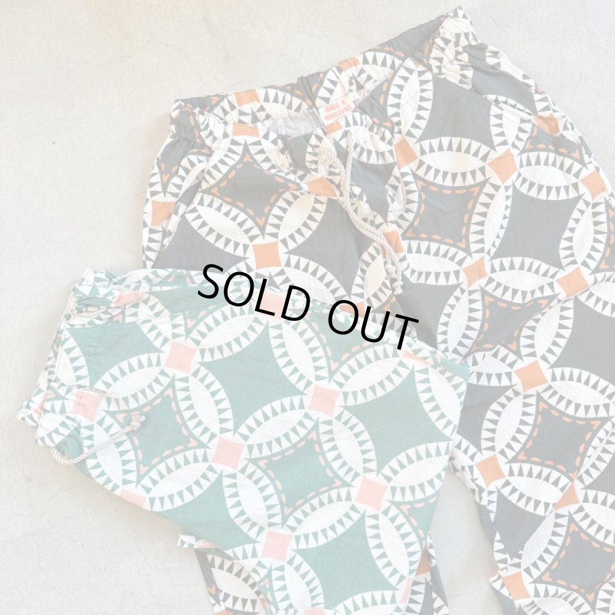 画像3: 【2色展開】-HAVE A GREATFUL DAY- AMPLE EASY PANTS (3)