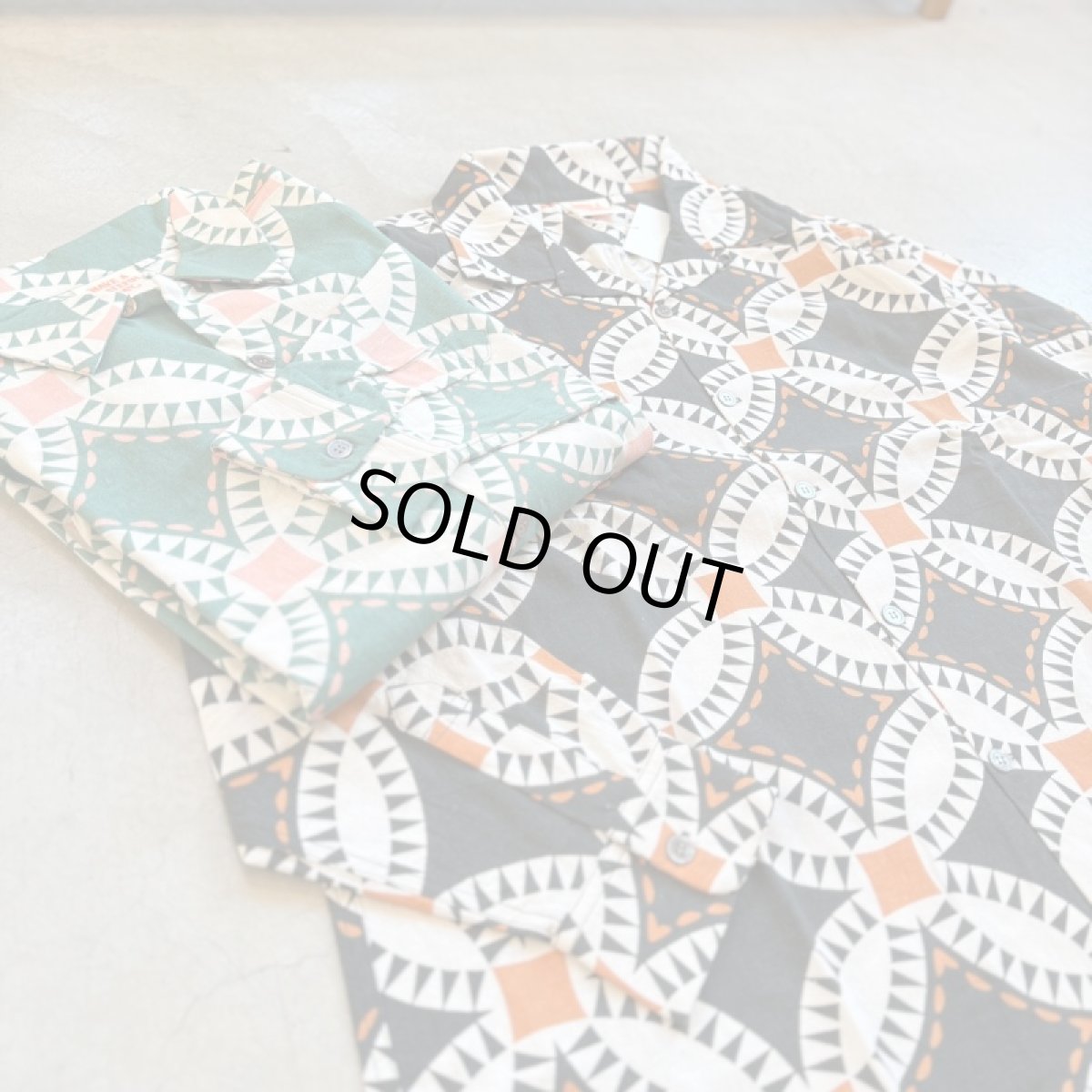 画像4: -HAVE A GRATEFUL DAY- OPEN COLLAR L/S SHIRT (4)