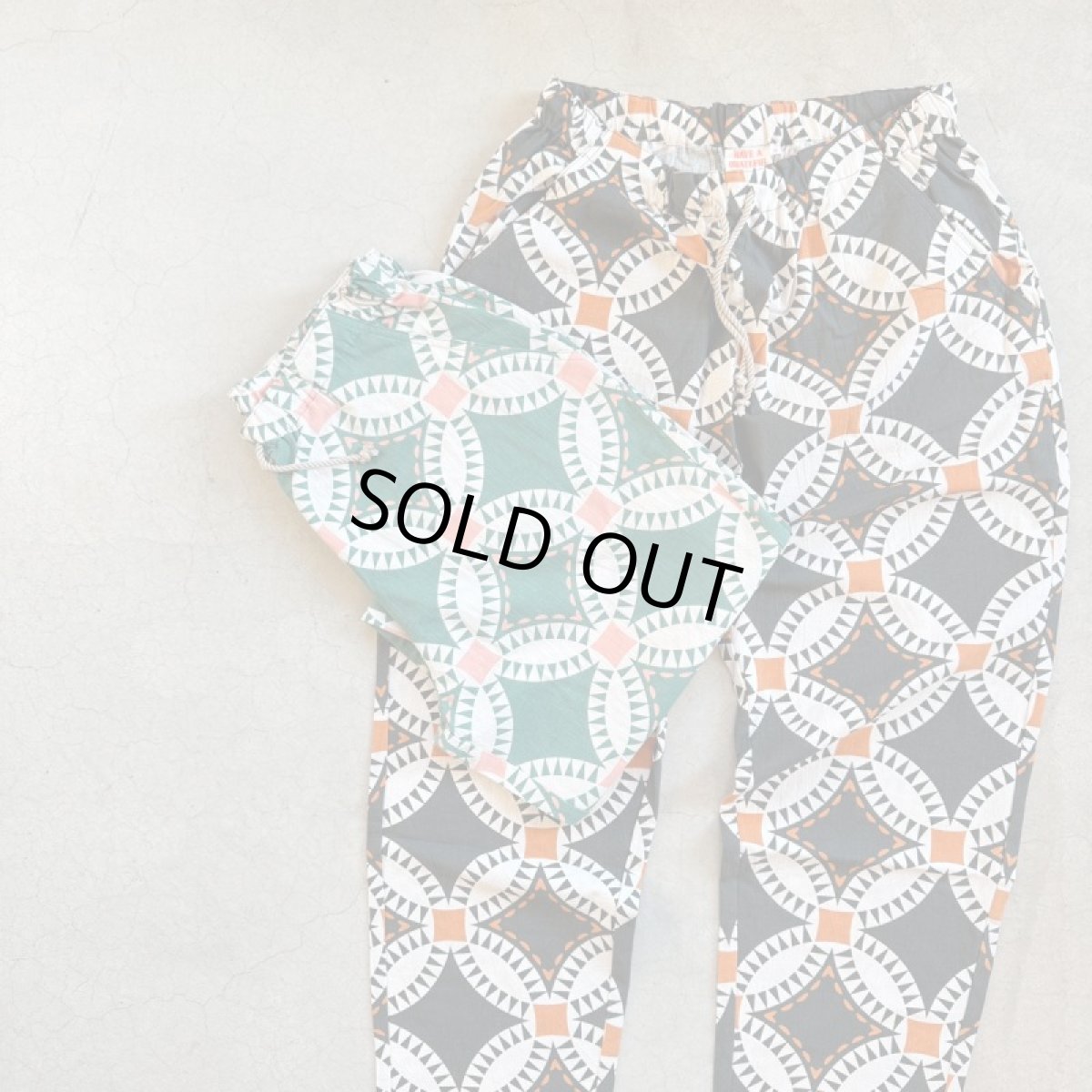 画像2: 【2色展開】-HAVE A GREATFUL DAY- AMPLE EASY PANTS (2)