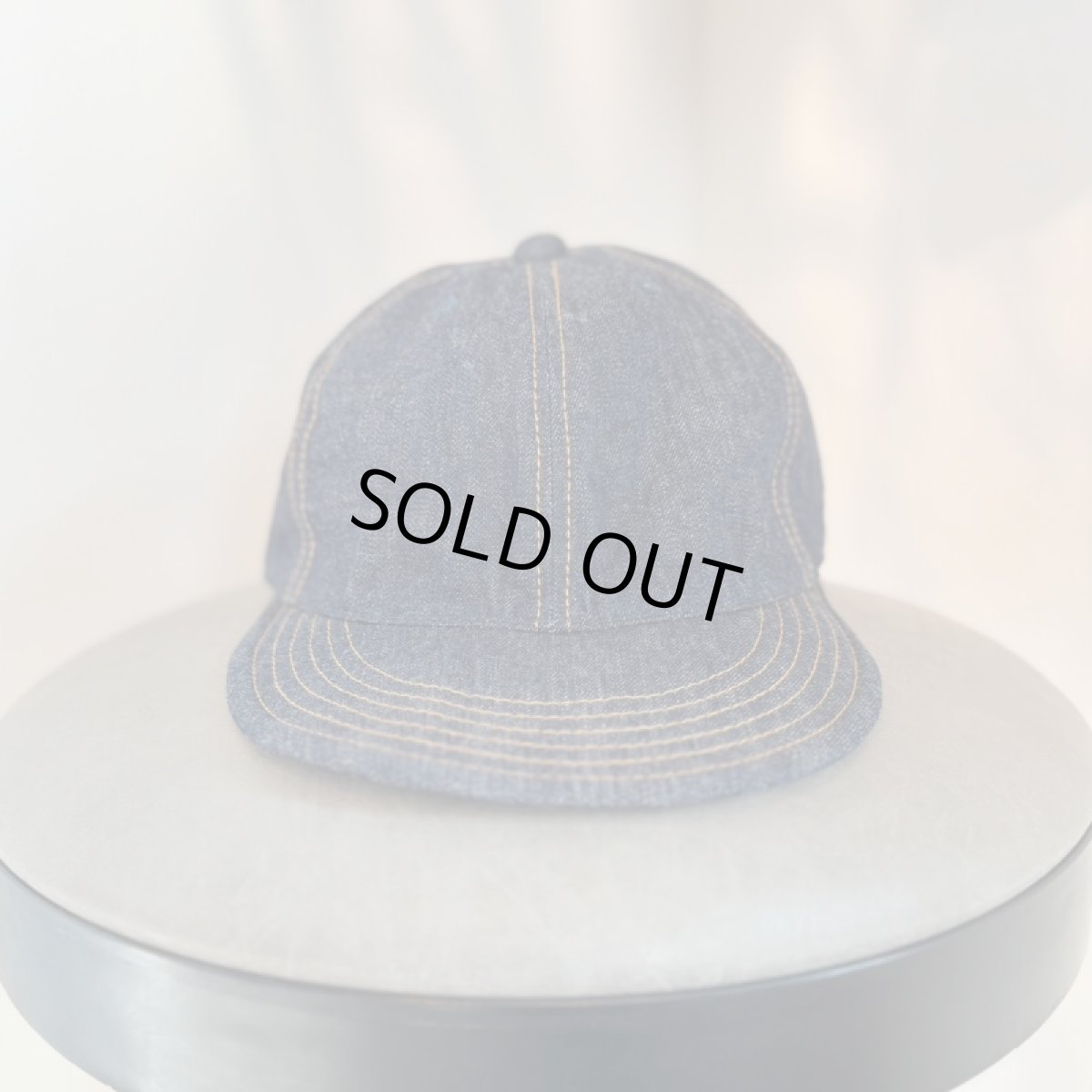 画像2: -HIGHER-  10oz SELVEDGE DENIM CAP (2)