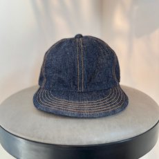 画像2: -HIGHER-  10oz SELVEDGE DENIM CAP (2)