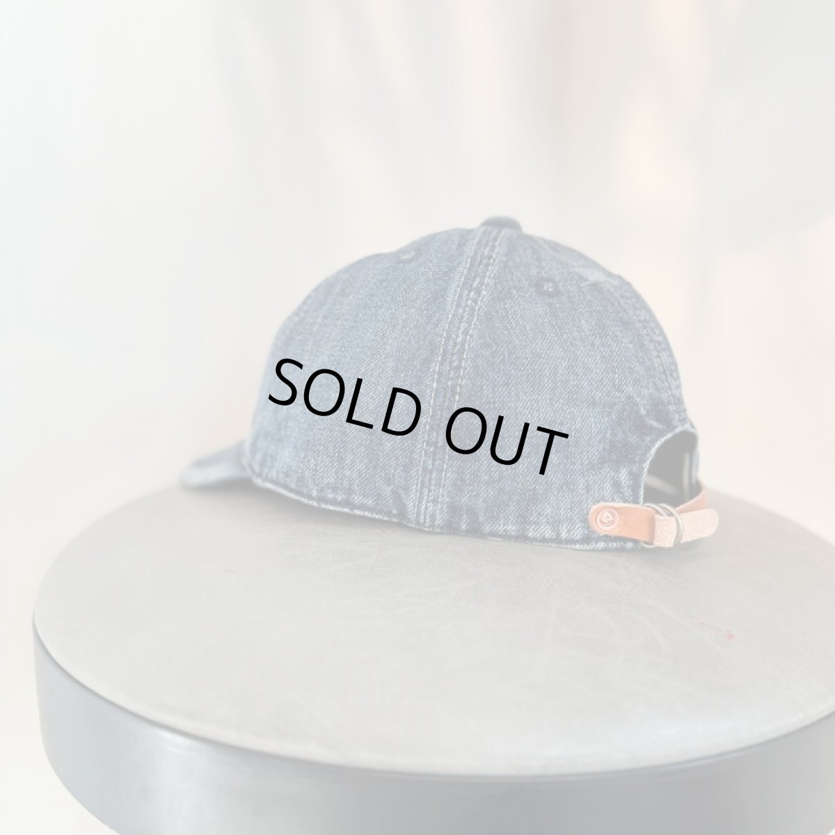 画像4: -HIGHER-  SELVEDGE DENIM CAP USED DAMAGE ver. (4)