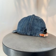 画像4: -HIGHER-  SELVEDGE DENIM CAP USED DAMAGE ver. (4)