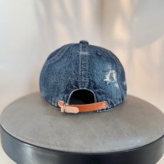 画像5: -HIGHER-  SELVEDGE DENIM CAP USED DAMAGE ver. (5)