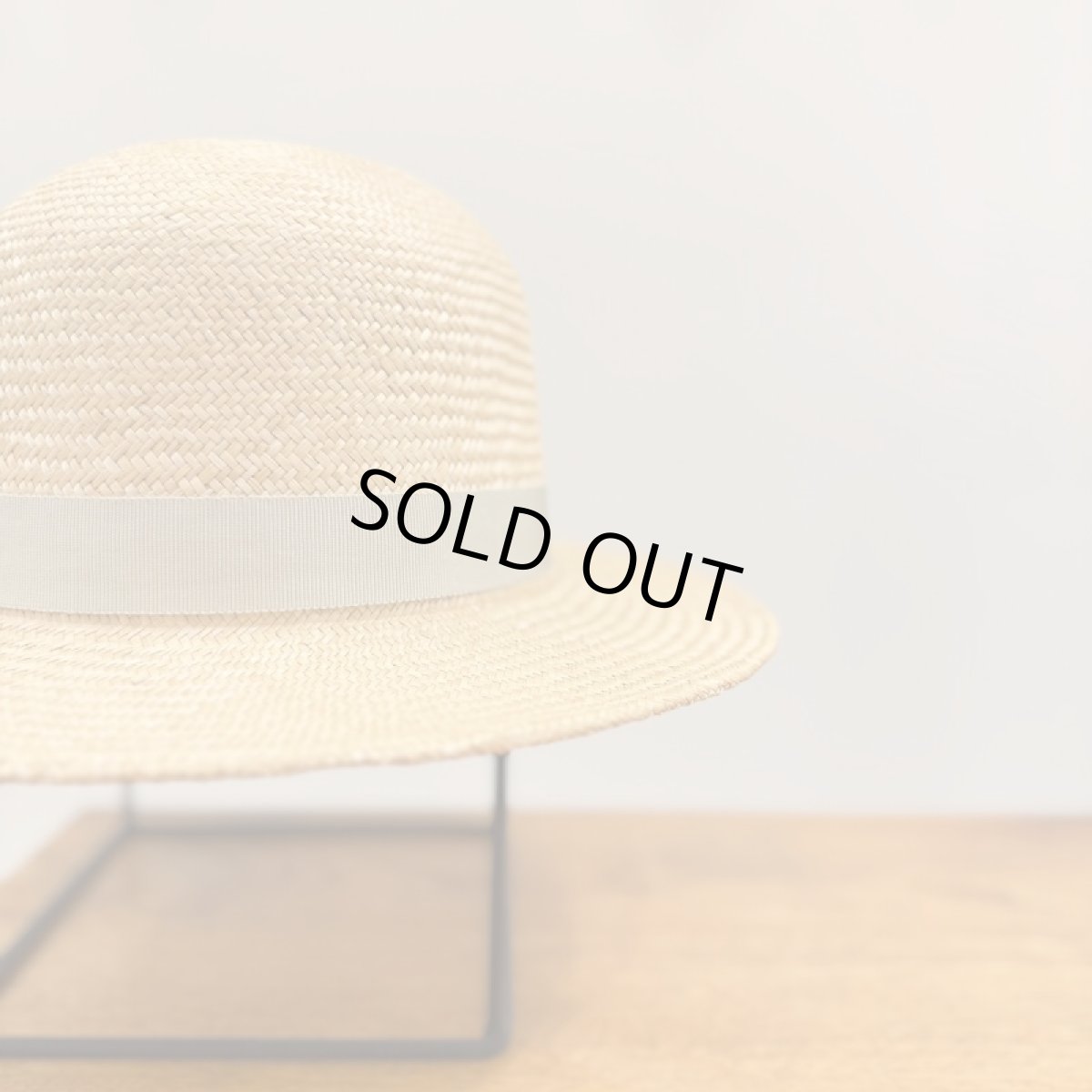 画像1: -HIGHER-  BAKU WIDE BRIM ROUND HAT (1)