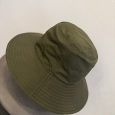 画像15: -HIGHER-  VINTAGE FRENCH DRILL WIDE BRIM BUCKET HAT (15)