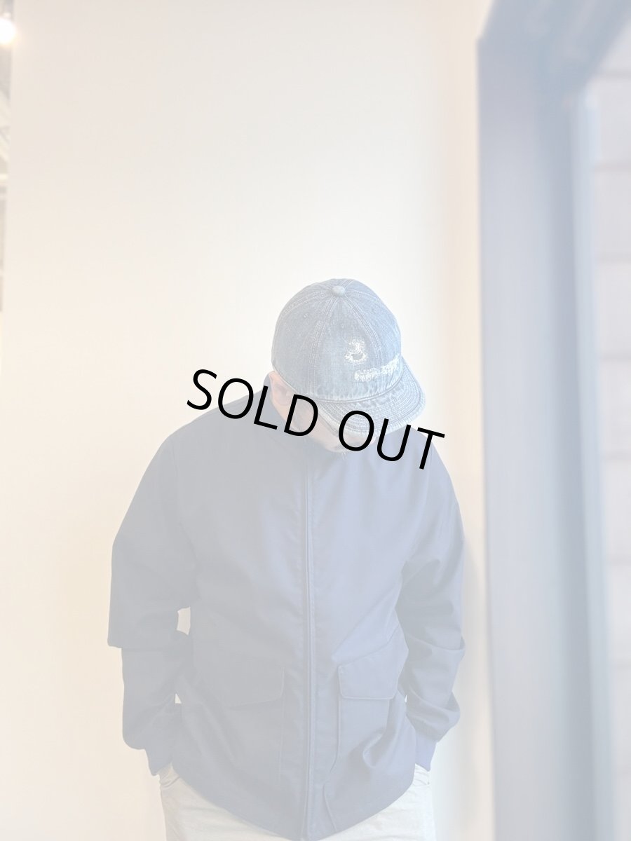 画像11: -HIGHER-  SELVEDGE DENIM CAP USED DAMAGE ver. (11)