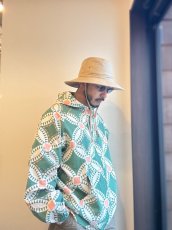 画像18: -HIGHER-  VINTAGE FRENCH DRILL WIDE BRIM BUCKET HAT (18)
