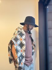 画像22: -HIGHER-  VINTAGE FRENCH DRILL WIDE BRIM BUCKET HAT (22)