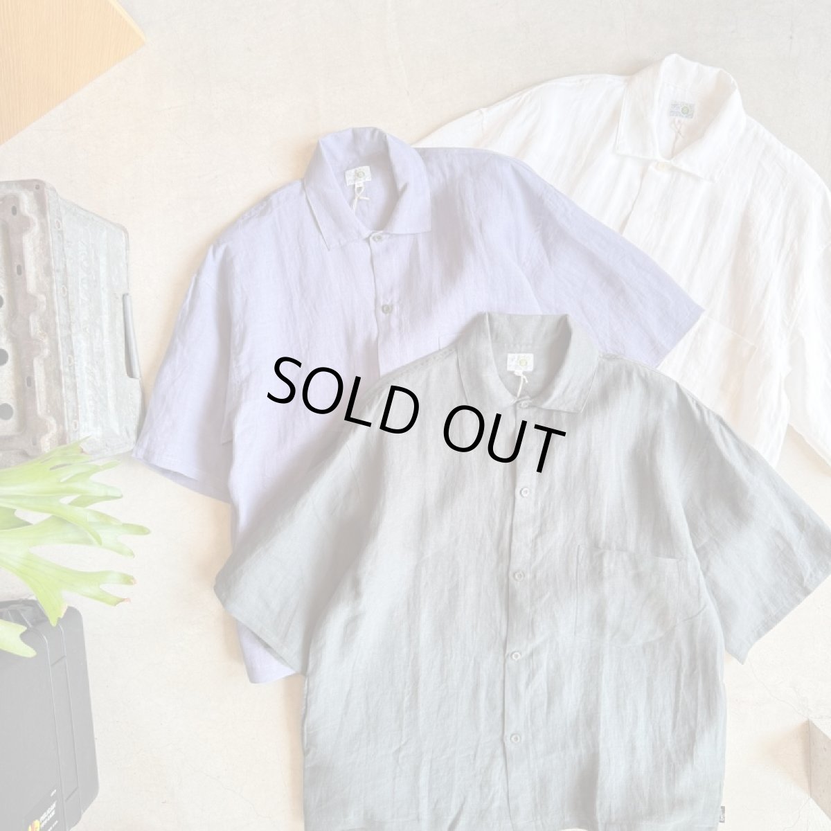 画像2: -GO HEMP- GREEN HILL SHIRTS (2)