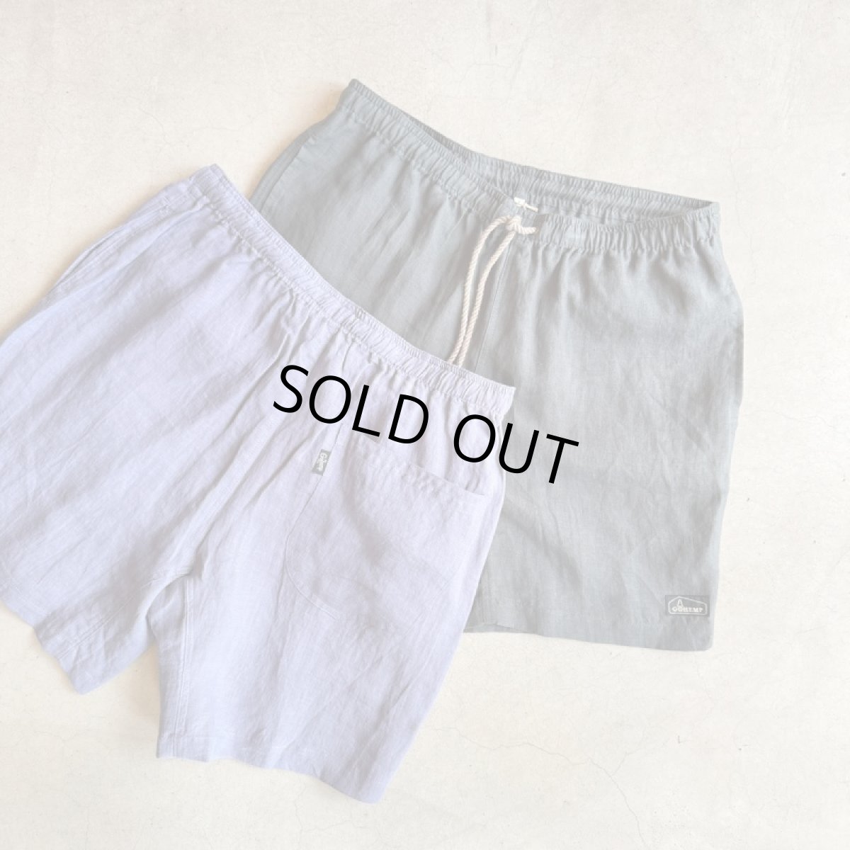 画像1: -GO HEMP- HEMP JAM SHORTS (1)