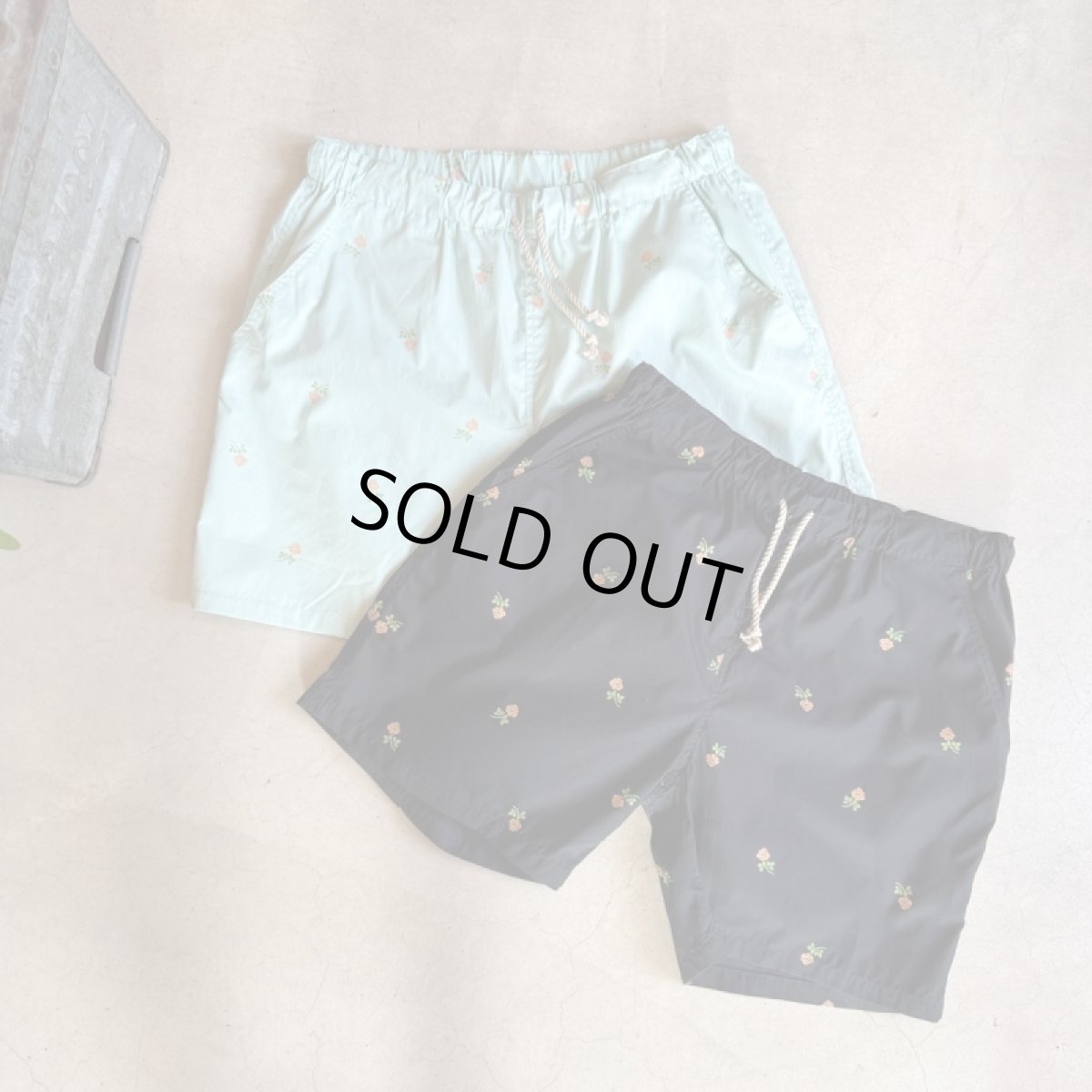 画像1: 【2色展開】-HAVE A GREATFUL DAY- EASY SHORT PANTS (1)