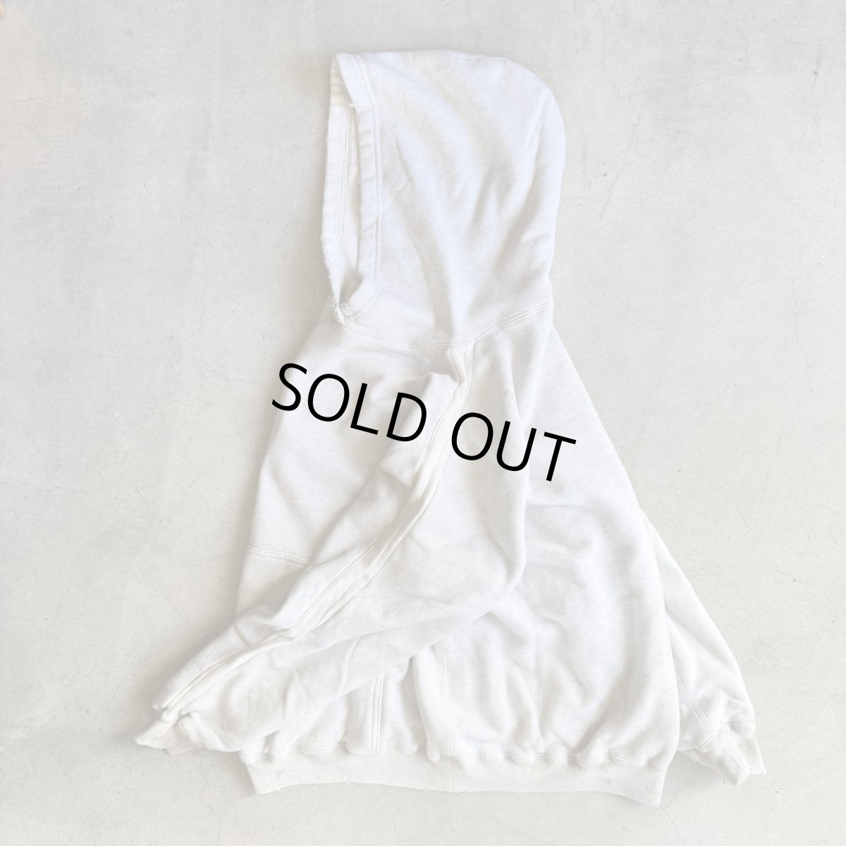 画像6: "A.D.A.N" D/S HOODED PF SWEAT SHIRT OATMEAL (6)