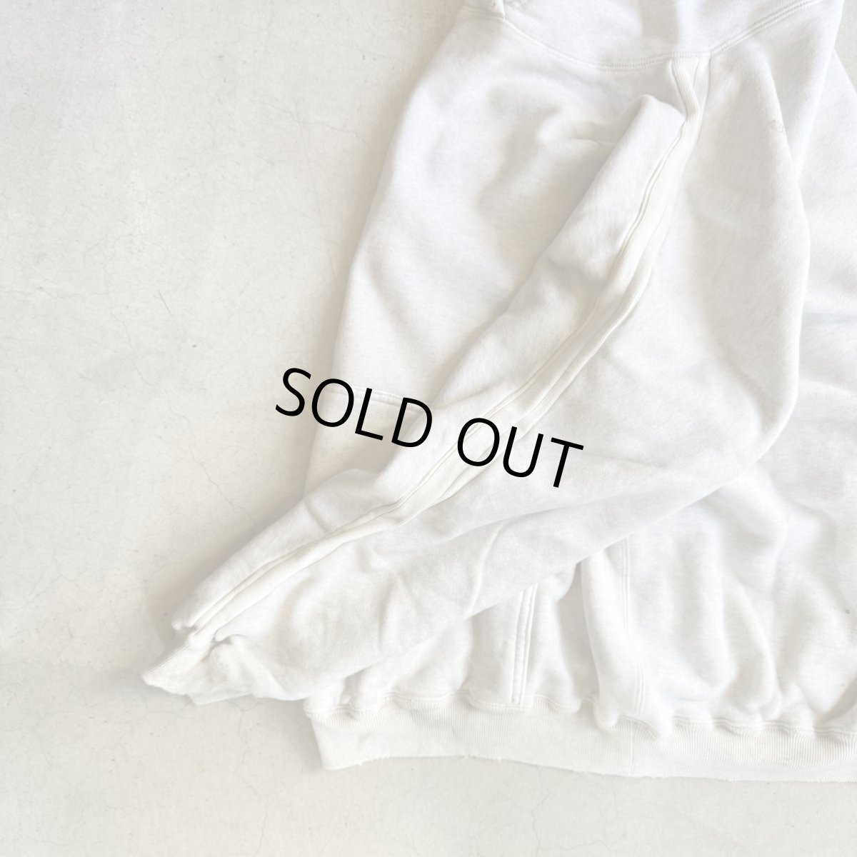 画像7: "A.D.A.N" D/S HOODED PF SWEAT SHIRT OATMEAL (7)